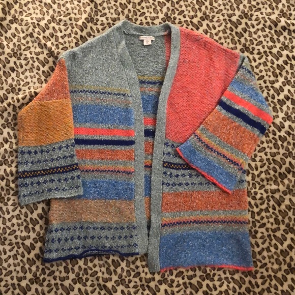 Sincerly Jules Sweaters - Neon Boho Cardigan